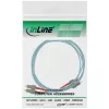 Fiber Optical Duplex Cable SC/SC InLine 83501O 1m OM3 50/125µm