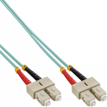 Fiber Optical Duplex Cable SC/SC InLine 83503O 3m OM3 50/125µm