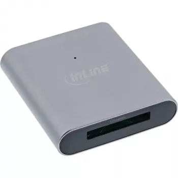 InLine Card reader USB 3.2 USB-C or USB-A, for CFexpress type B cards