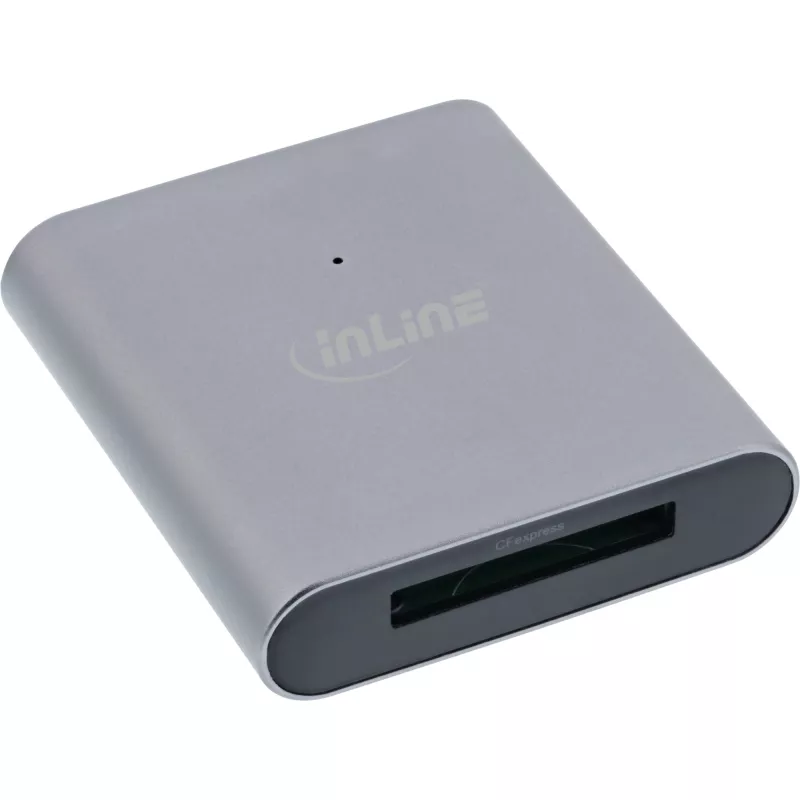 InLine Card reader USB 3.2 USB-C or USB-A, for CFexpress type B cards