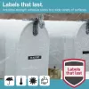 DYMO Authentic D1 Durable Labels | Black Print on Red Tape | 12 mm x 3 m | Labelling Tape for LabelManager Label Makers