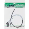 InLine Slim SAS cable, SFF-8654 to 4x SATA 7-pin, 12Gb/s, 0.5m