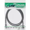 InLine Slim SAS cable, SFF-8654 to Mini SAS SFF-8087, 12Gb/s, 0.5m