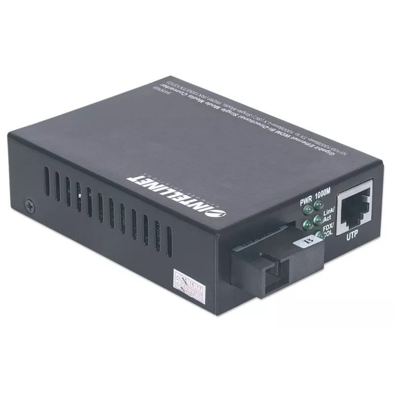 Media Converter Intellinet Gigabit Ethernet WDM Bi-Directional 545068