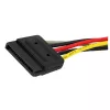 StarTech.com 6in SATA Power Y Splitter Cable Adapter - M/F, SATA 15-pin, 2 x SATA 15-pin, 0.15 m, Male, Female, Straight