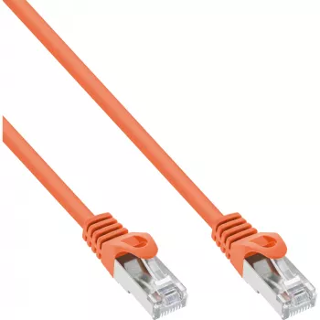 InLine Patch Cable SF/UTP Cat.5e orange 7.5m