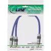InLine RCA Y-Cable Premium 1x RCA male / 2x RCA female 0.25m