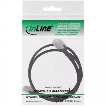 InLine SAS cable int., Mini-SAS SFF-8087 to Mini-SAS SFF-8087, w/Sideband, 1m