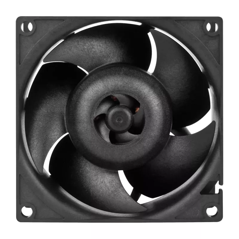 Fan ARCTIC S8038-10K 80 mm 102 cfm Dual Ball Bearing Black