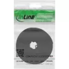 InLine Cable Ties with hook-and-loop fastener band 16mm black 10m