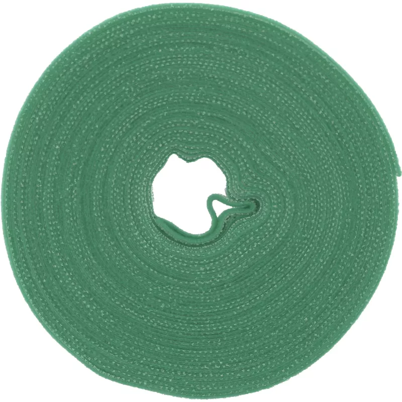 Cable ties with hook-and-loop fastener InLine Band 16 mm, 10 m, green