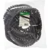 Flexible cable channel InLine 59947T 10m black 20mm
