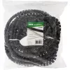 InLine flexible cable channel 10m black 15mm