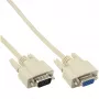 VGA Cable InLine 17737 15HD male female beige 1m