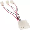 InLine PC Fan Adapter Cable 12V / 5V for up to 3 fans 33005A