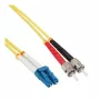 InLine Fiber Optical Duplex Cable LC/ST 9/125µm OS2 10m