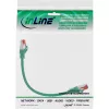 InLine Patch Cable S/FTP PiMF Cat.6 250MHz PVC copper green 0.25m
