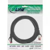 InLine Patch Cable S/FTP PiMF Cat.6 250MHz PVC copper black 0.3m