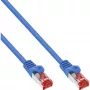 InLine Patch Cable S/FTP PiMF Cat.6 250MHz PVC copper blue 30m