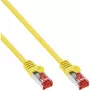 InLine Patch Cable S/FTP PiMF Cat.6 250MHz PVC copper yellow 7.5m