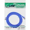 InLine Patch Cable S/FTP PiMF Cat.8.1 halogen free 2000MHz blue, 7.5m