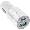 InLine USB car charger power-adaptor Quick Charge 3.0, white