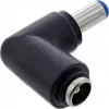 InLine DC Adapter 5.5x2.1mm DC plug male/female angled Universal Black