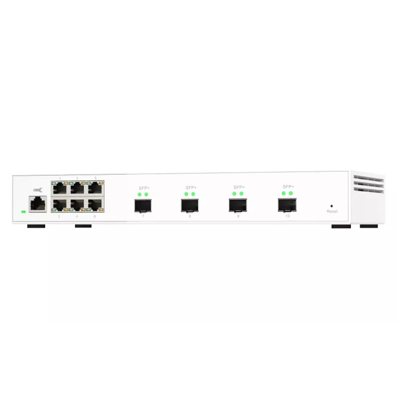 QNAP QSW-M2106-4S network switch Managed L2 2.5G Ethernet (100/1000/2500) White