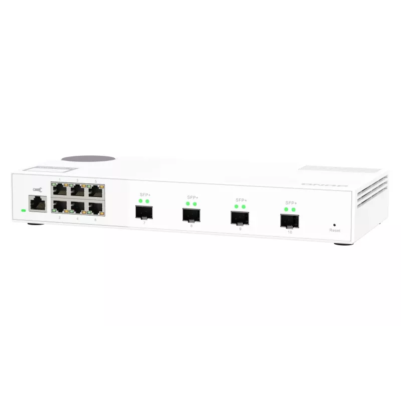 QNAP QSW-M2106-4S network switch Managed L2 2.5G Ethernet (100/1000/2500) White