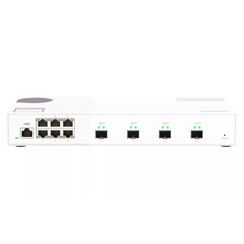 QNAP QSW-M2106-4S network switch Managed L2 2.5G Ethernet (100/1000/2500) White