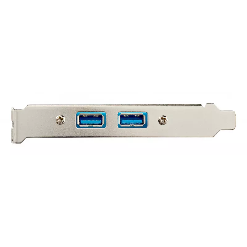 StarTech.com 2 Port USB 3.0 A Female Slot Plate Adapter, IDC, USB 3.2 Gen 1 (3.1 Gen 1), Blue, Stainless steel, 0.5 m, CE, REACH, 500 mm