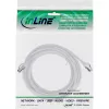 InLine Patch cable, S/FTP (PiMf), Cat.8.1, 2000MHz, halogen-free, white, 15m