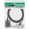 InLine Mini DisplayPort male to DVI-D 24+1 male cable, black/gold, 0.5m
