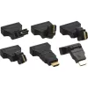 InLine HDMI to DVI Adapter HDMI male / 24+1 female 180° angled gold plated