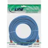 InLine Patch Cable S/FTP PiMF Cat.6 250MHz copper halogen free blue 10m