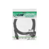 InLine power cable Type F German / “Mickey Mouse” notebook plug black 2m
