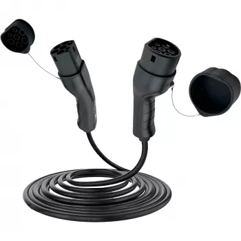 InLine EV car charging cable 11kW Type2, 3-phase, 7.5m