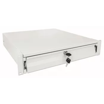 Drawer unit Intellinet 19 inch Storage Drawer 2U Lockable 466mm Depth Grey