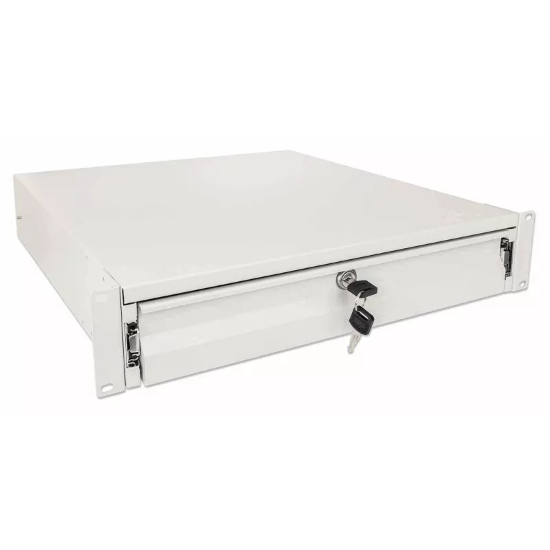 Drawer unit Intellinet 19 inch Storage Drawer 2U Lockable 466mm Depth Grey