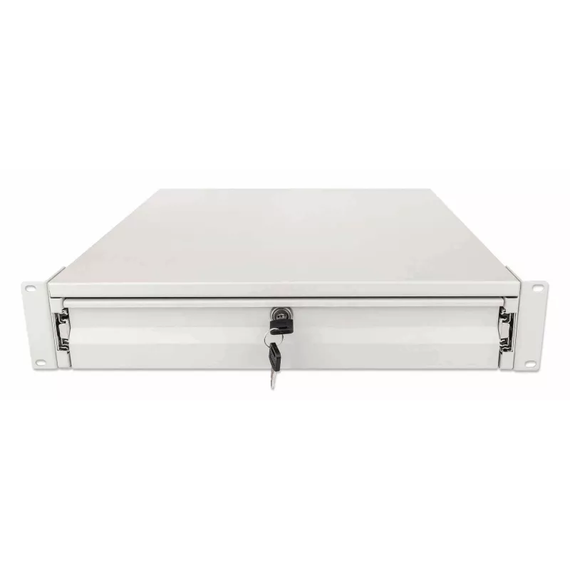 Drawer unit Intellinet 19 inch Storage Drawer 2U Lockable 466mm Depth Grey
