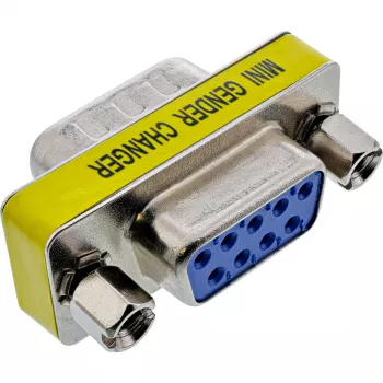 InLine Mini Gender Changer 9 Pin serial male / female