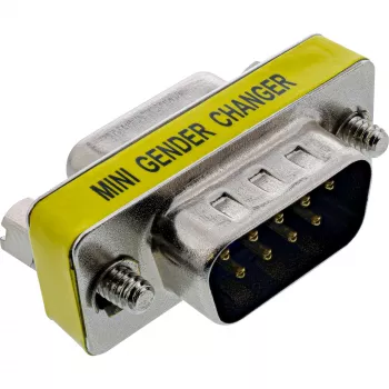 InLine Mini Gender Changer 9 Pin serial male / female