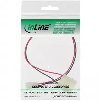 InLine Fan Voltage Adapter Cable 12V / 7V 0.3m