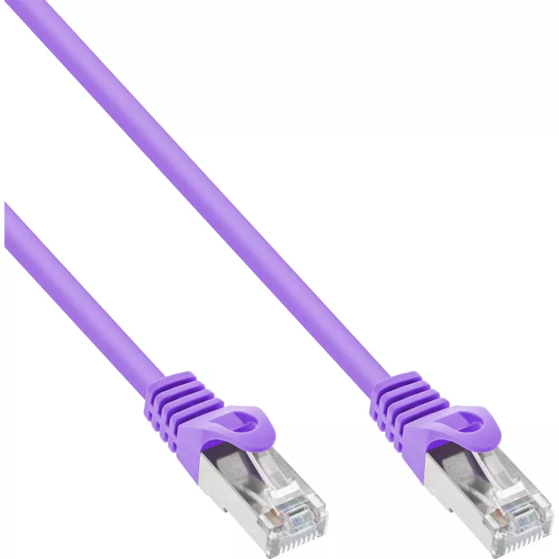 Patch Cable InLine 72502P SF/UTP Cat5e 2m Purple