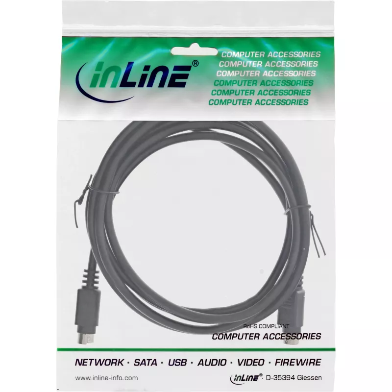 InLine S-VHS Video Cable 4 Pin male / male 2m