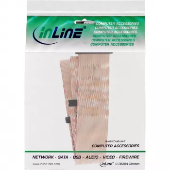 InLine SCSI U320 ribbon cable, 68pol, for 2 devices, with terminator