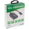 InLine Card reader USB 3.1 USB-C, for SD/SDHC/SDXC, microSD, UHS-II compatible