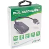 InLine Card reader USB 3.1 USB-A, for SD/SDHC/SDXC, microSD, UHS-II compatible