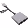 InLine USB-C Audio Adapter Cable, USB-C to 3.5mm Jack + PD 30W