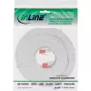 InLine Flat Ultraslim Patch Cable U/UTP Cat.6 Gigabit ready white 10m